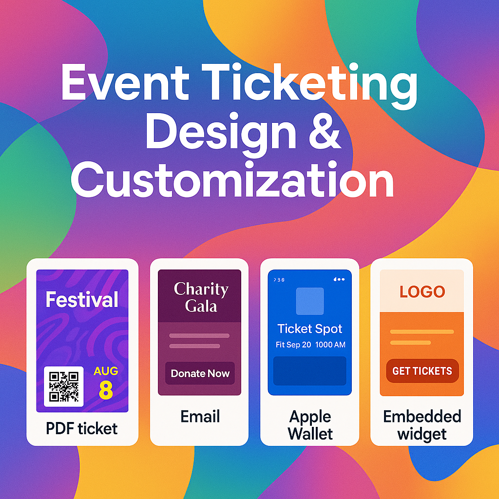 Fully Branded Event Ticketing: White Label & Custom Design Features